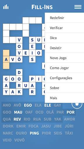 Fill-Ins · Jogos de Palavras screenshot 2