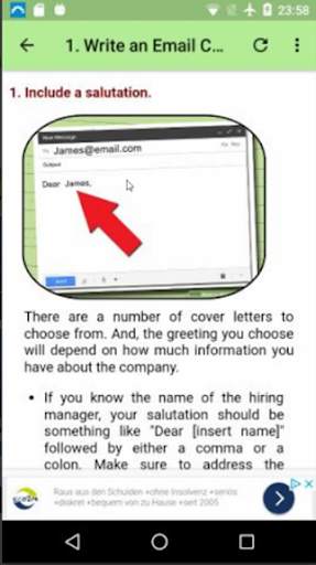 How to Write a Cover Letter скриншот 3