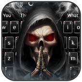 Death Devil Skull Keyboard Theme 10001001