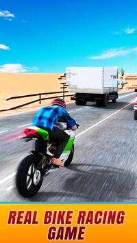 Moto Racer : City Highway Bike Traffic Rider Game screenshot 4