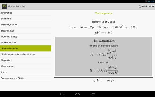 Physics Formulas screenshot 7