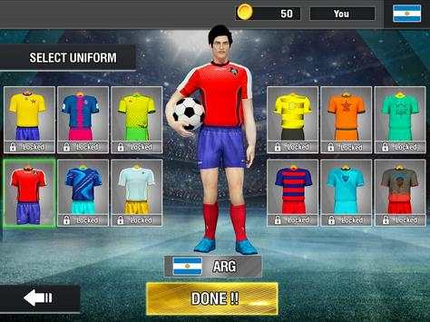 Calcio Lega Evoluzione 2019: Gioca a Score Game screenshot 10