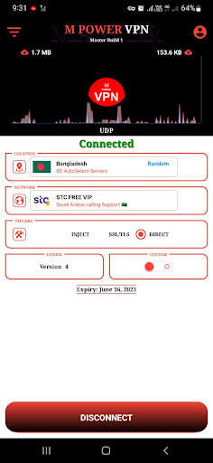 M POWER VPN screenshot 4