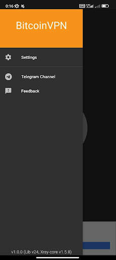 Bitcoin VPN screenshot 1