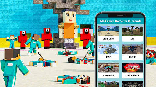 Squid Game mOd for Minecraft screenshot 2