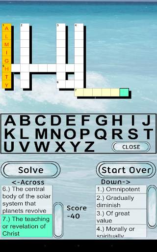 Bible Crossword FREE screenshot 12