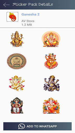 WA Sticker Ganesh : Bal Ganehsha screenshot 5
