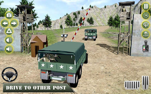 US Army Truck Sim Vehicles screenshot 8