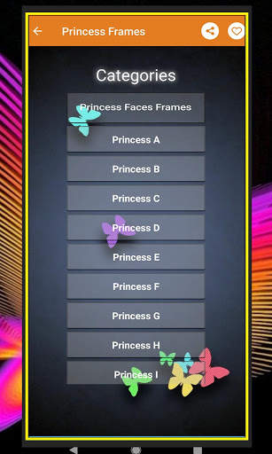 Princess Photo Frames Editor screenshot 7