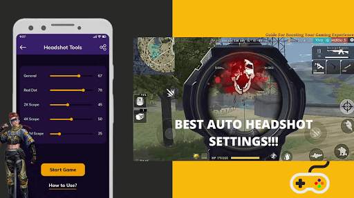 Headshot GFX Tool For Free Max Fire Sensitivity 💡 screenshot 3