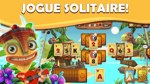Tiki Solitaire TriPeaks screenshot 1