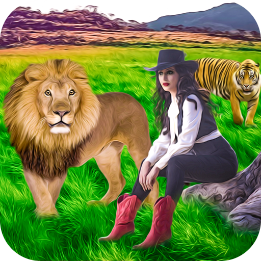 Photo with Animal : Animal Background Changer أيقونة