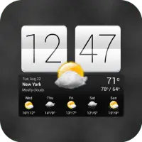 Sense V2 Flip Clock & Weather on 9Apps