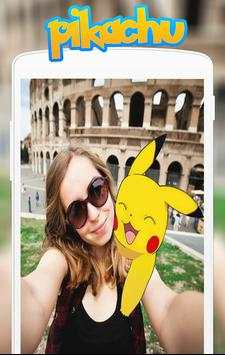 PokéSelfie - Caméra Selfie screenshot 1