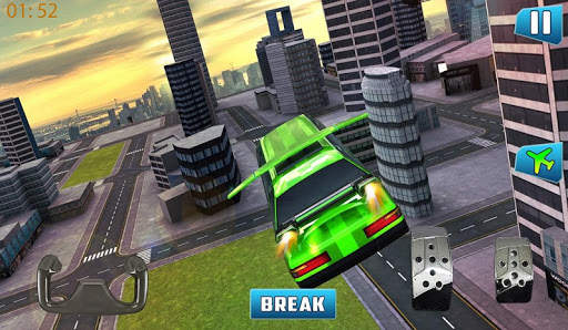Future flying Limo car 3dgames screenshot 3