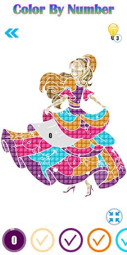 Happy Cross Stitch Color By Number-Needle Art Free screenshot 3