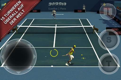 Cross Court Tennis 2 screenshot 1