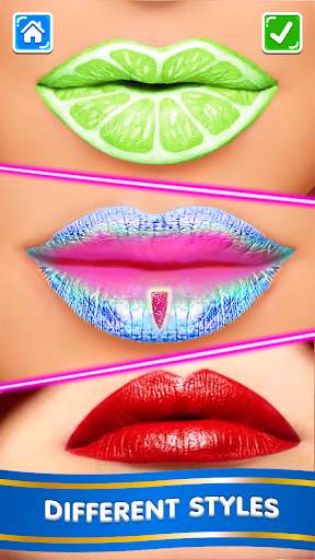 Lip Art Lipstick: Makeup games screenshot 2