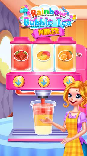 Rainbow Bubble Milk Tea Maker screenshot 3