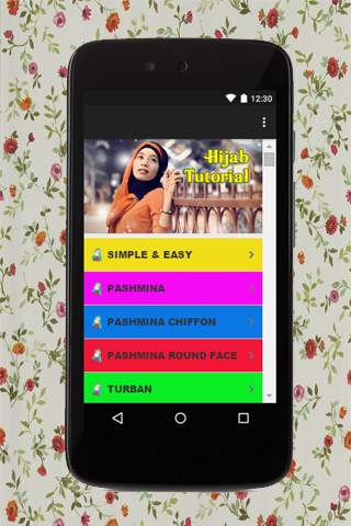 Hijab Tutorial Step By Step screenshot 1