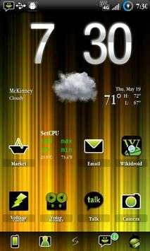 Gingerbread ADW Theme Free screenshot 1
