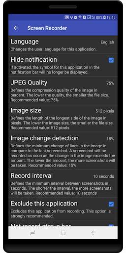 Screenshot Recorder screenshot 2