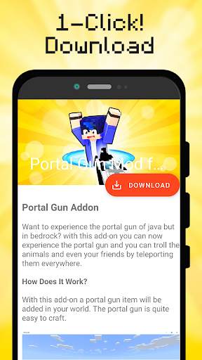 Portal Gun Teleport Mod screenshot 4