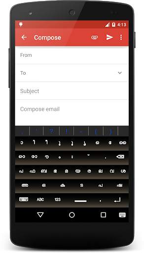Malayalam Keyboard for Android screenshot 1