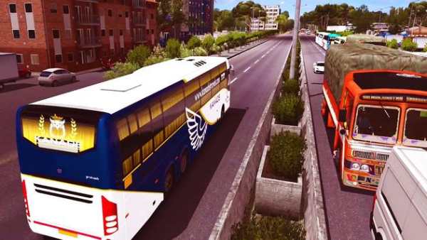 Bus Racing Simulator 3D 2020:Hill station Bus Game screenshot 2