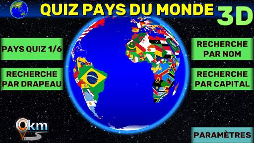 Géographie Mondial. Quiz 3D screenshot 2