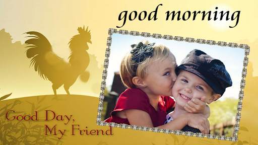 Good morning photo frame screenshot 2