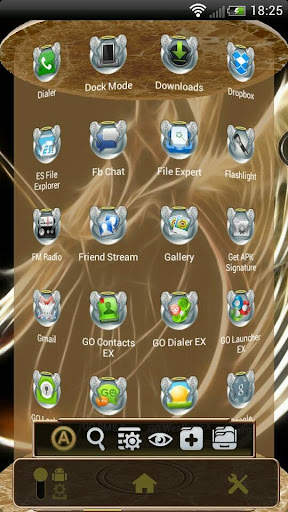 Next Launcher 3D Angel Theme screenshot 3
