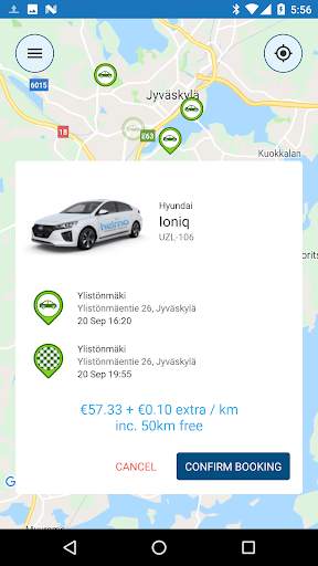 Heimo Carsharing screenshot 4