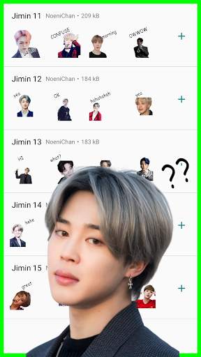 Jimin BTS Stickers for WhatsApp screenshot 4
