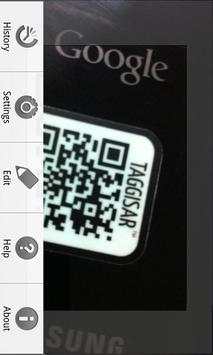 Taggisar - Scan and edit QR's screenshot 1