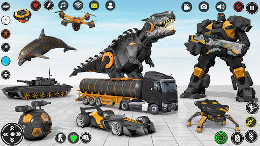 Dolphin Robot Transform Wars screenshot 4