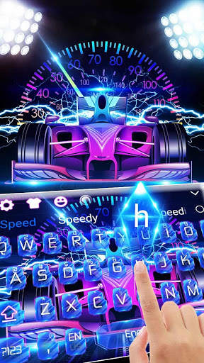 Racing Sports Car Keyboard screenshot 2