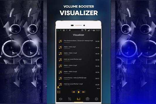Volume Booster & music equalizer ( mp3 bass ) screenshot 3