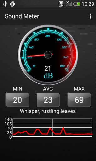 Sound Decibel Meter screenshot 2