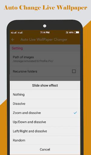 Auto Live Wallpaper Changer screenshot 3