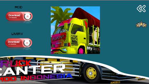 Truck Canter Mod Indonesia screenshot 6