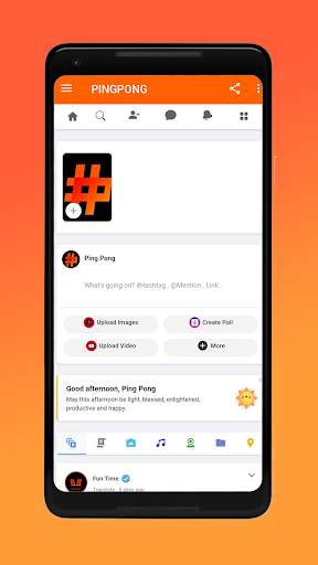 Ping Pong - A social media for Kids screenshot 2