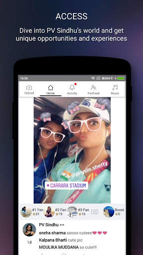 PV Sindhu Official App screenshot 2