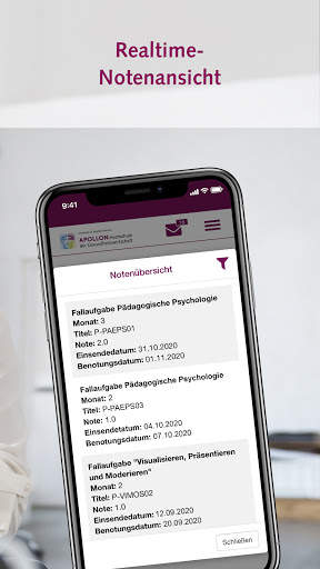 APOLLON Campus-App: Ihr mobiler Studienbegleiter screenshot 4