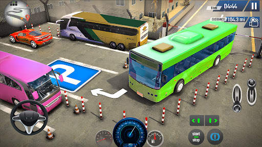 Parking Simulator 3D Bus Games screenshot 5
