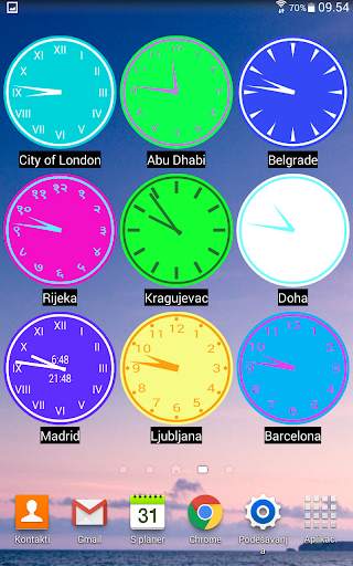Planet Sunshine World Clock screenshot 11
