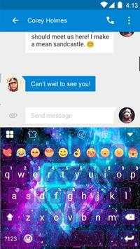 Galaxy Flash Emoji Keyboard screenshot 2