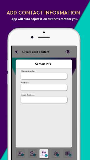 Business Card Maker Visiting screenshot 8