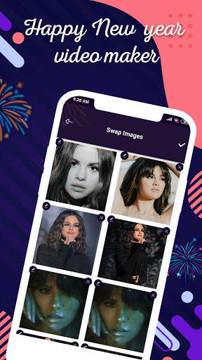 New Year Video Maker With Music screenshot 2