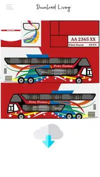 Livery BUSSID Putera Mulya SDD screenshot 7